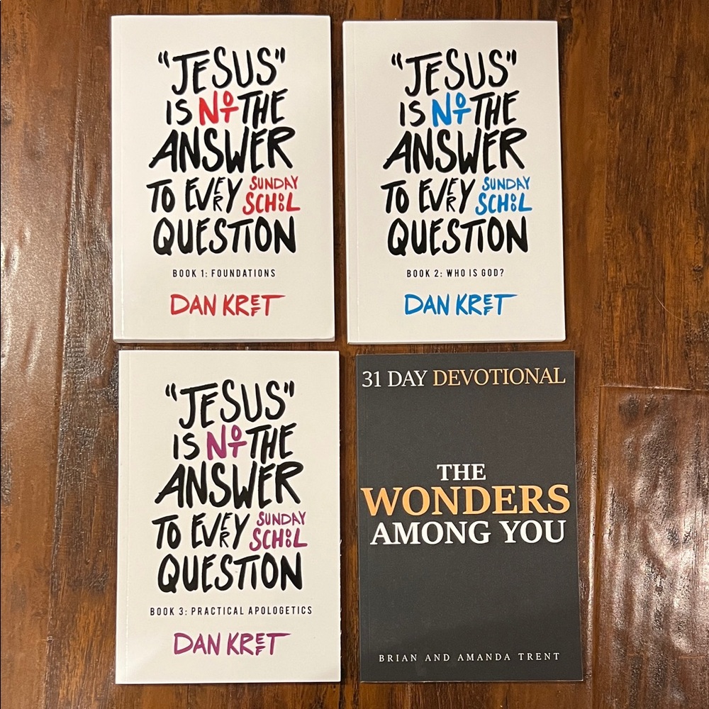 Jesus is Not the Answer to Every Sunday School Question Books 1-3 + Devotional